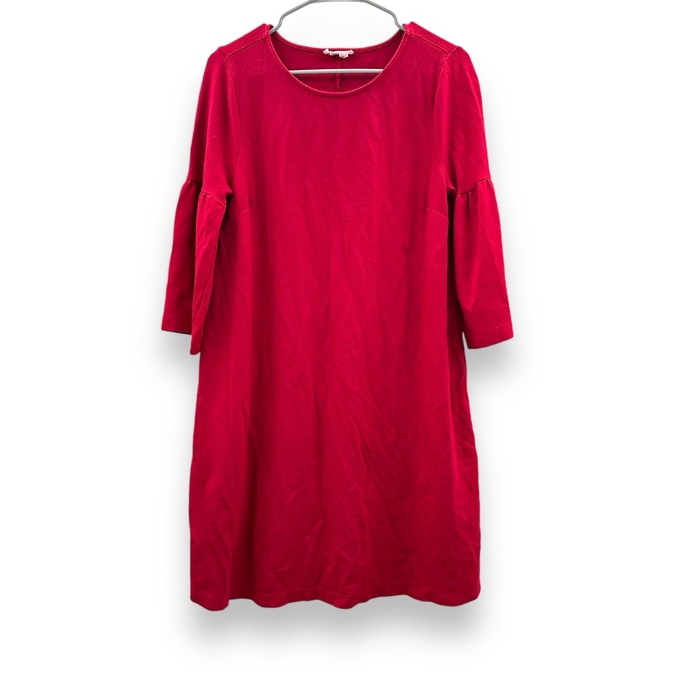 Ingrid & Isabel Maternity Red Flutter 3/4 Sleeve … - image 3